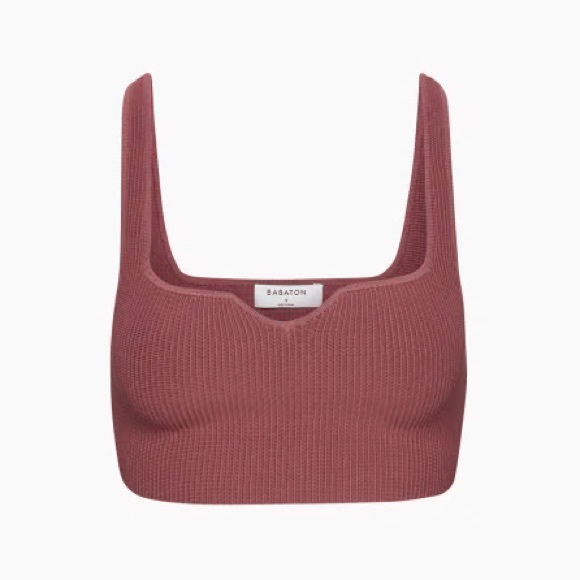 Babaton Sculpt Knit Notch Tank - Picture 1 of 1